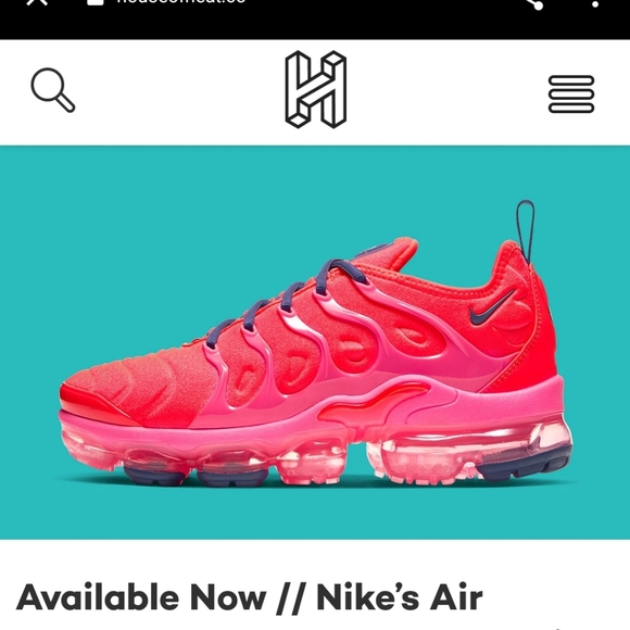 Nike Shoes - Nike vapormax plus wo.ans sneaker 9.5